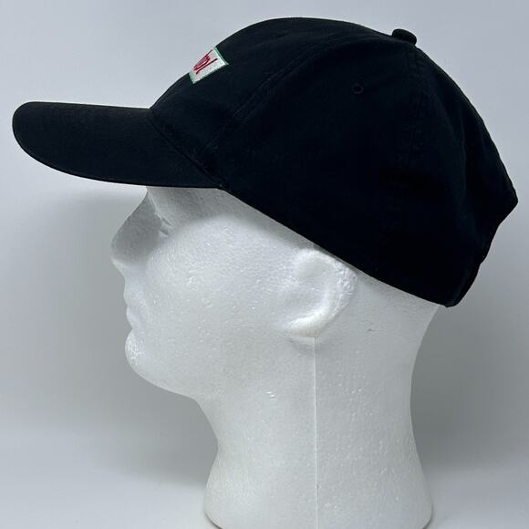 Castrol Oil Hat Baseball Cap Mechanic Auto Repair Black Strapback 6 Panel - Picture 6 of 9
